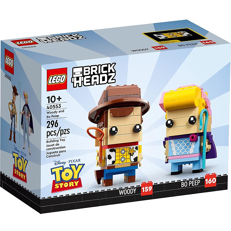 LEGO® BrickHeadz™ Woody & Bo Peep – Toy Story 40553
