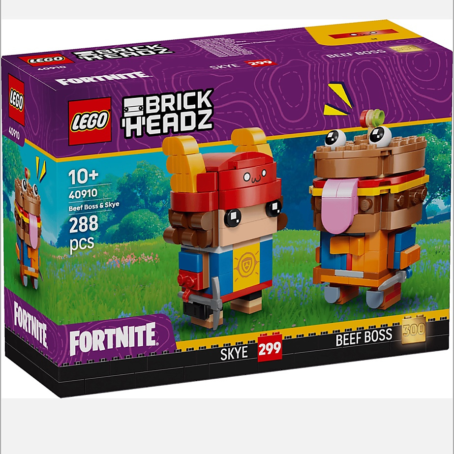 LEGO® BrickHeadz™ Beef Boss & Skye – Fortnite 40910