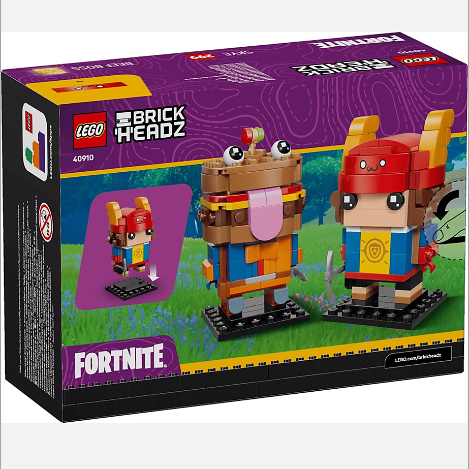 LEGO® BrickHeadz™ Beef Boss & Skye – Fortnite 40910