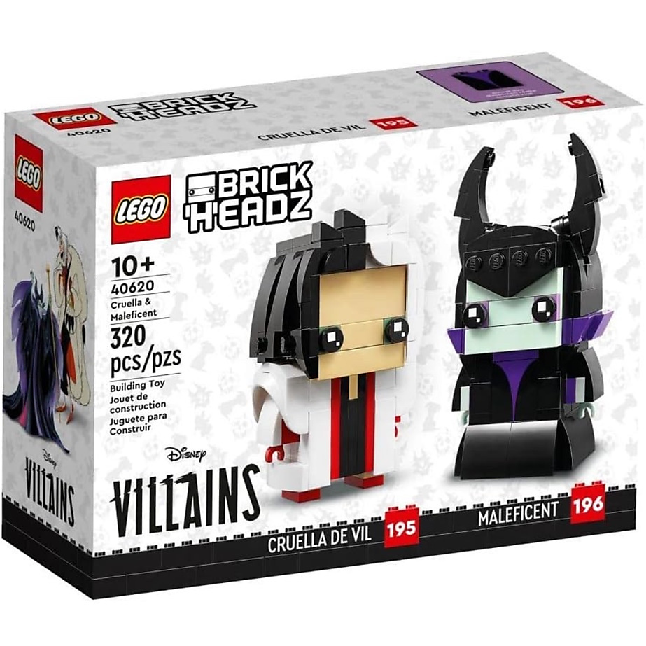 LEGO® BrickHeadz™ Cruella & Maleficent – 40620