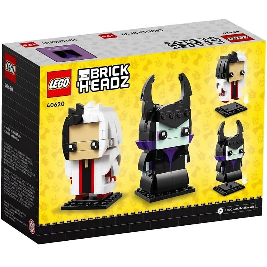 LEGO® BrickHeadz™ Cruella & Maleficent – 40620