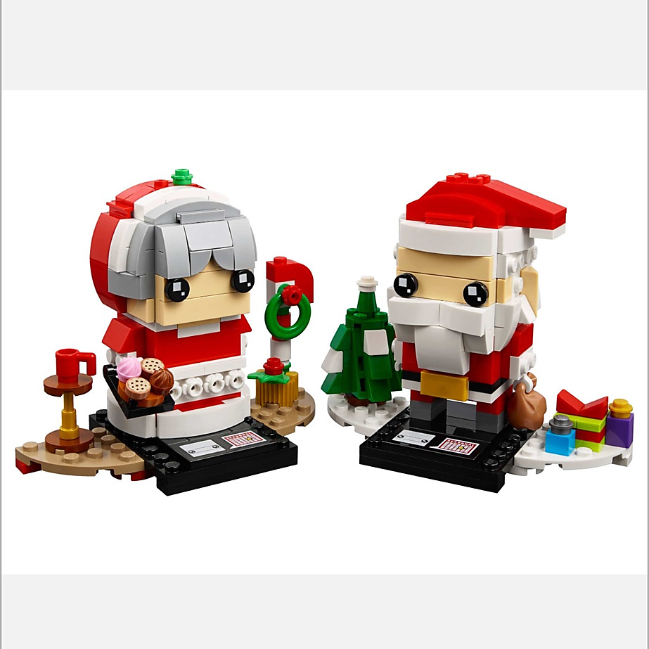 LEGO® BrickHeadz™ Mr. & Mrs. Claus – 40274