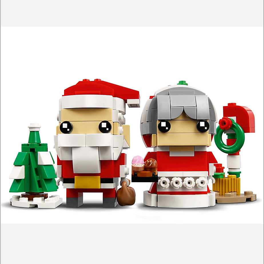 LEGO® BrickHeadz™ Mr. & Mrs. Claus – 40274