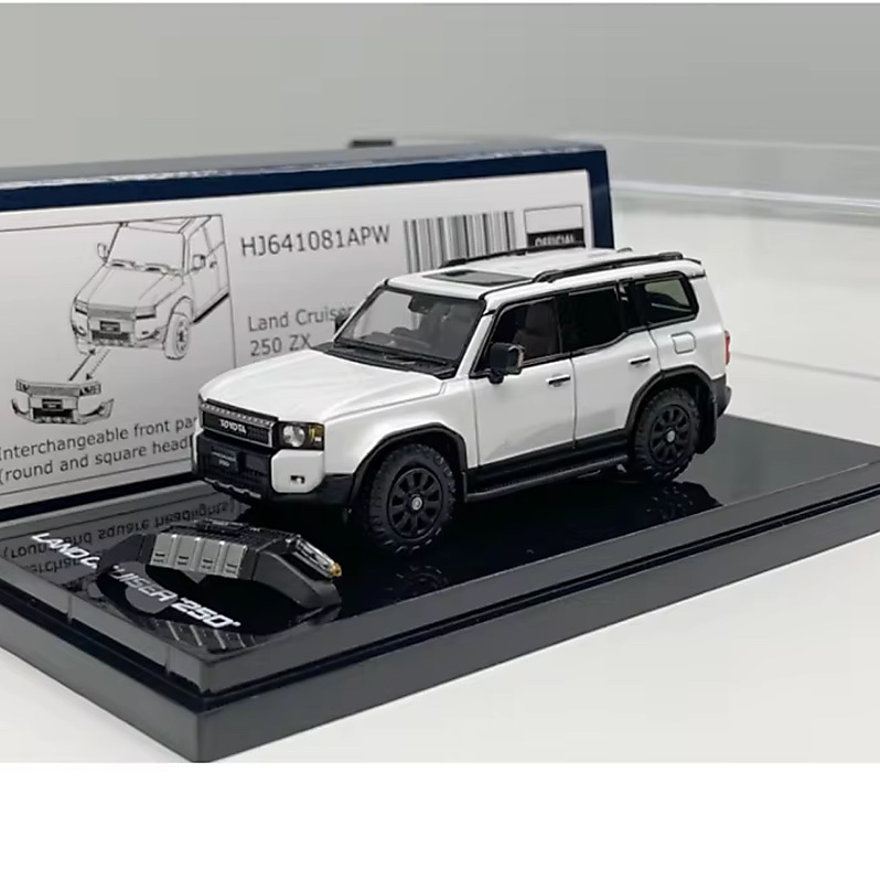 HOBBY JAPAN Toyota Land Cruiser 250 ZX – White Edition