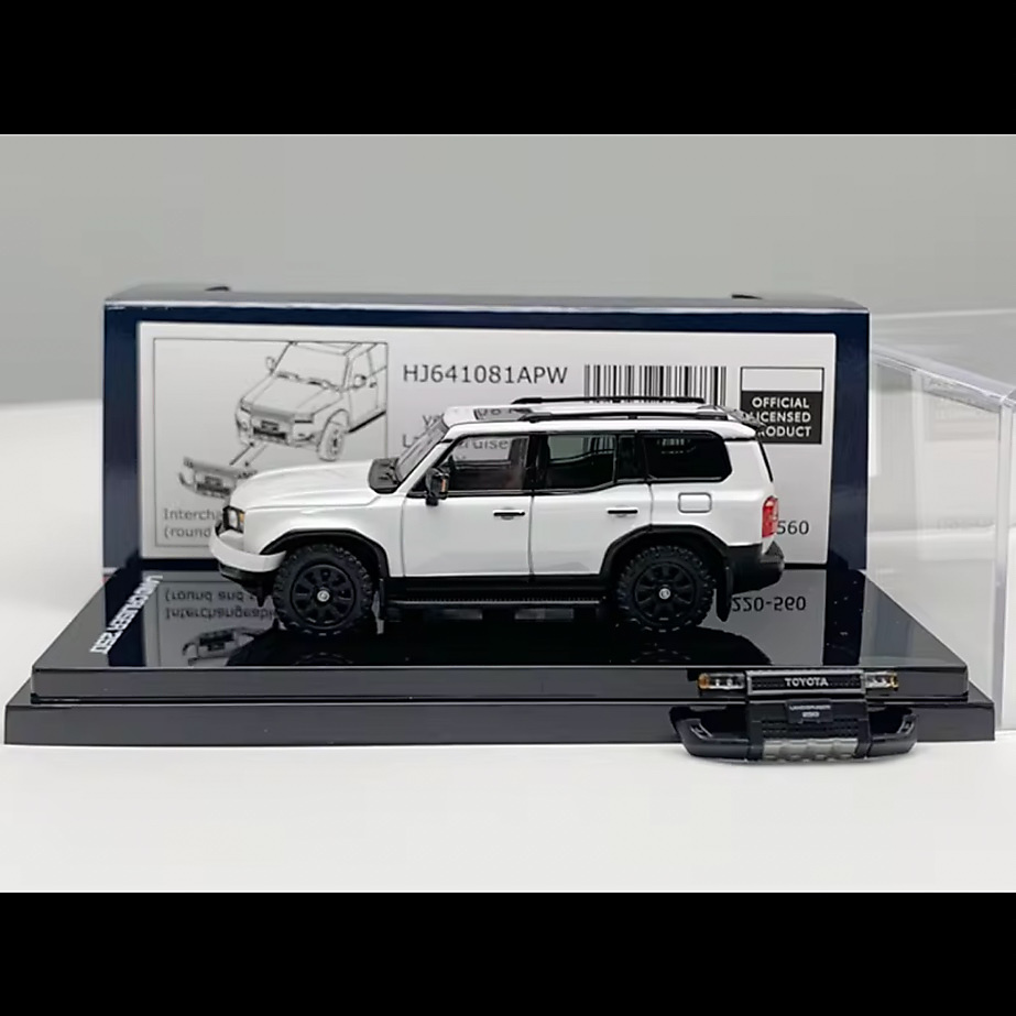 HOBBY JAPAN Toyota Land Cruiser 250 ZX – White Edition