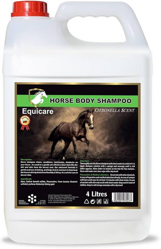 Equicare Horse Body Shampoo -4ltrs