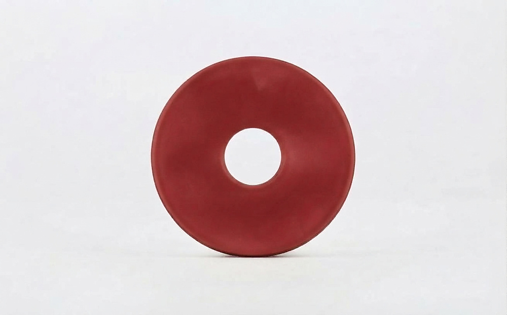 Red rubber protective ring