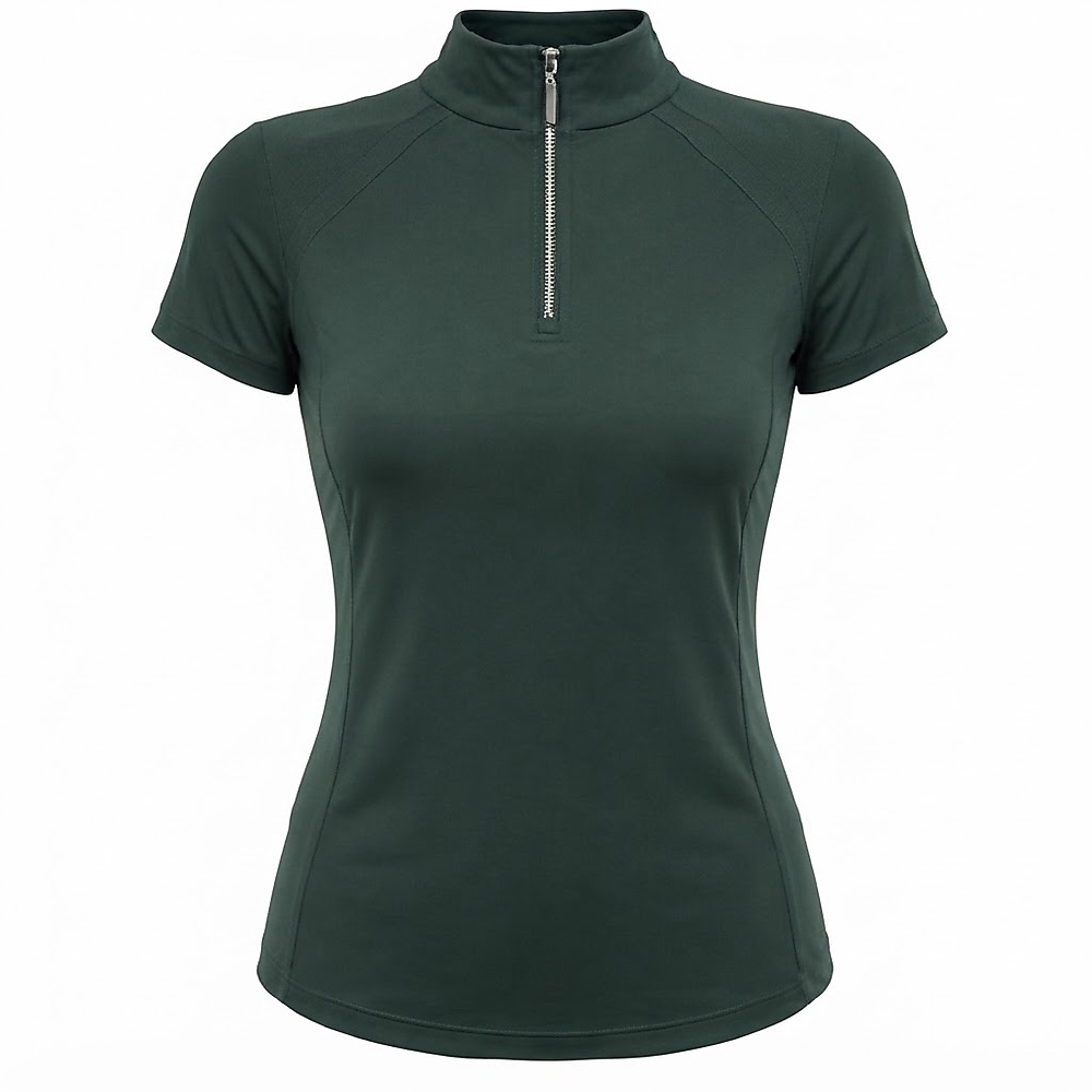 Short Sleeve Top In Green