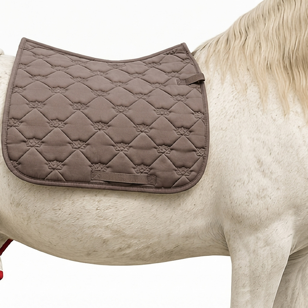 Beige  Saddle Pad