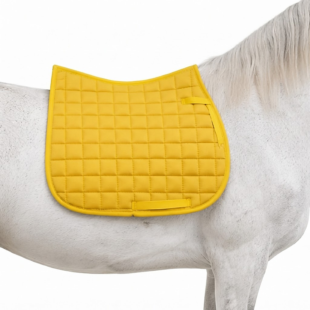 Saddle Pad  Yellow