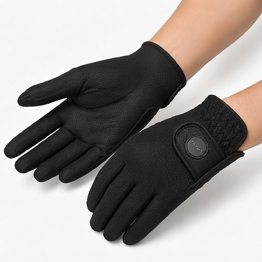 Horsey Gloves In Black