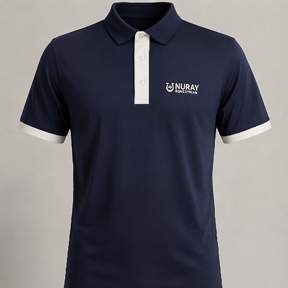 Men's Polo Shirt Navy Blue