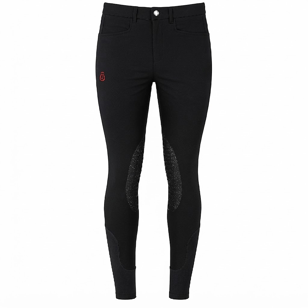 Black H & H Breeches For Men