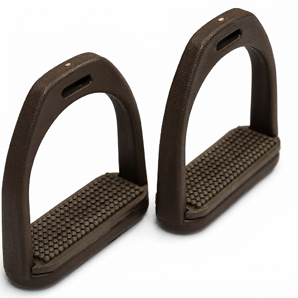Full Brown Plastic Stirrup