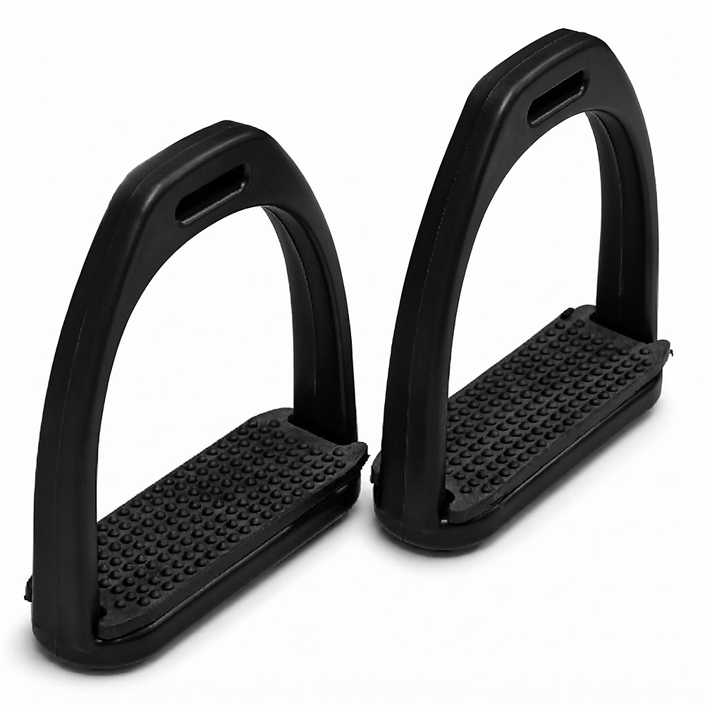 Black Plastic Stirrup