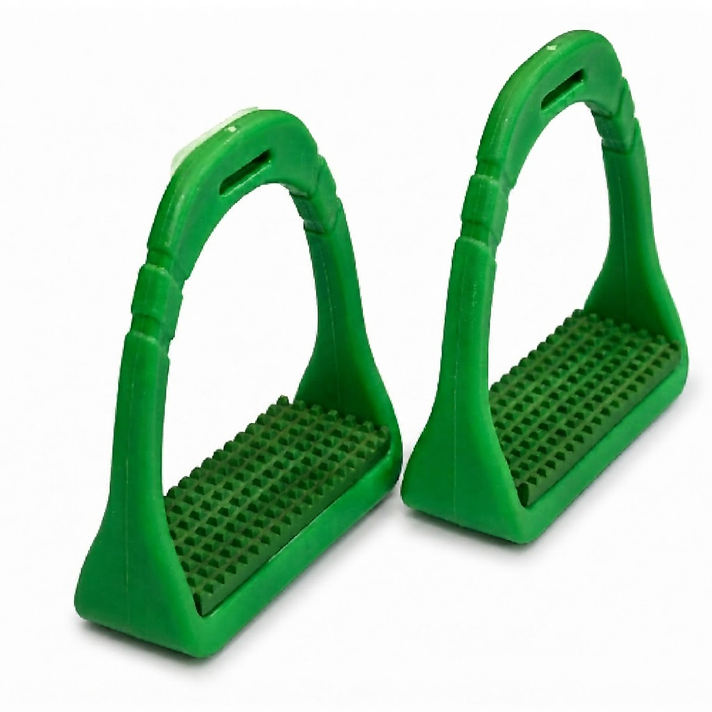 Green Plastic Stirrup