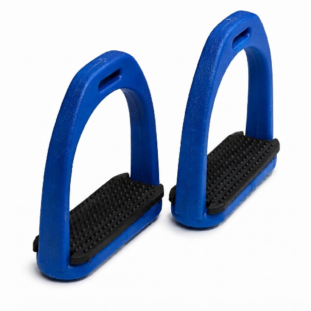 Blue Plastic Stirrup
