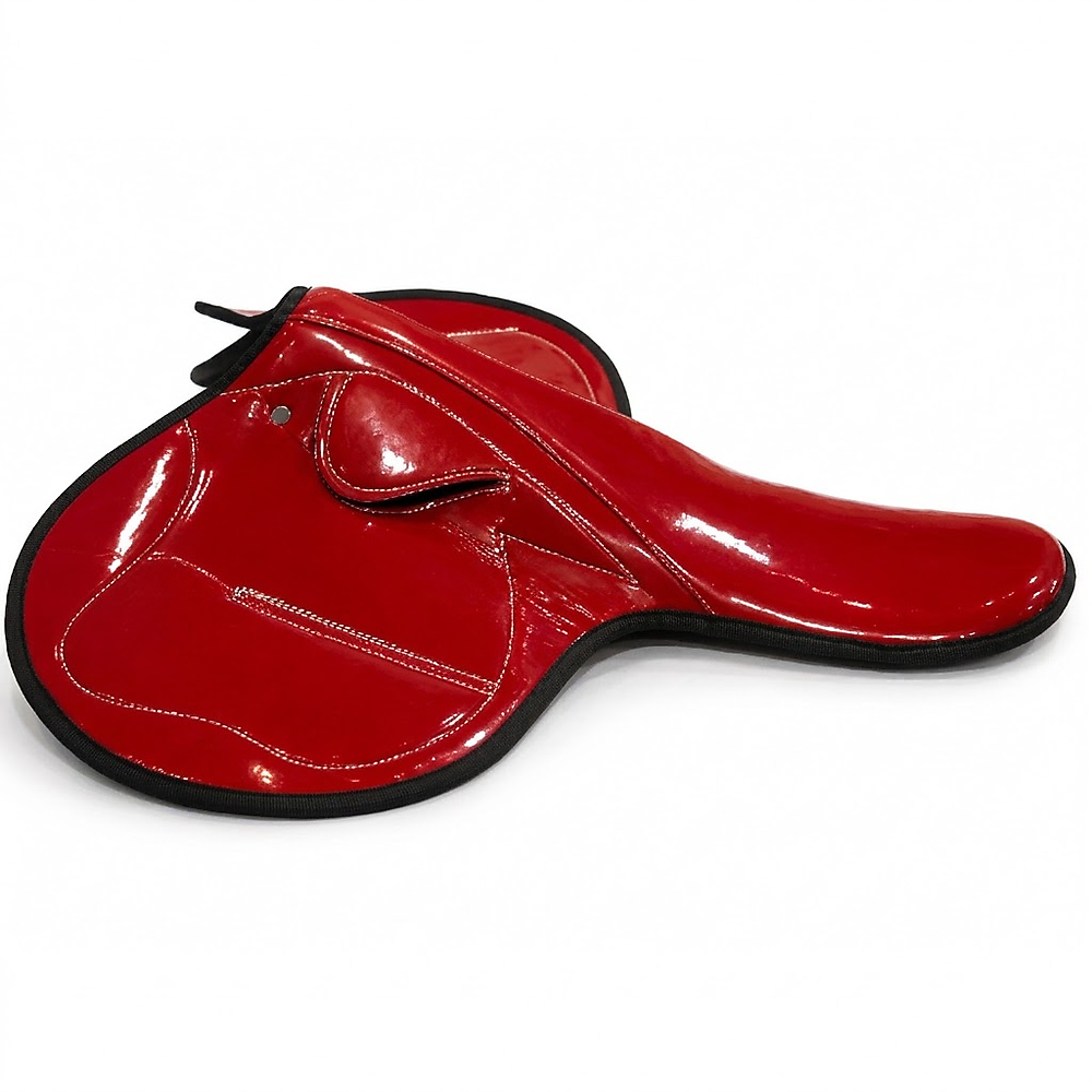 Red Race Exercise Saddle