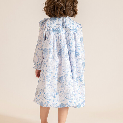 Girls Dress with 2 Hair Clips Shape 1