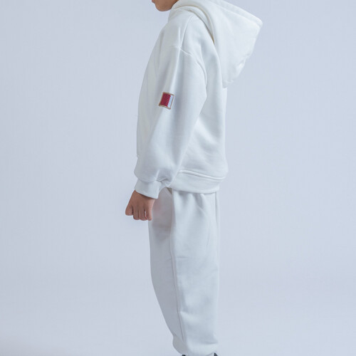 white Hoodie and pants for boys and girls 1