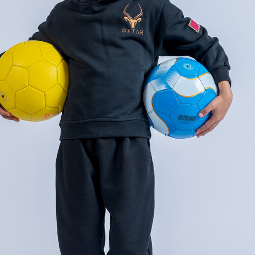 Black Hoodie and pants set for boys and girls 2