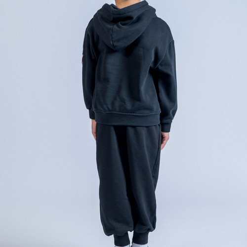 Black Hoodie and pants set for boys and girls 1