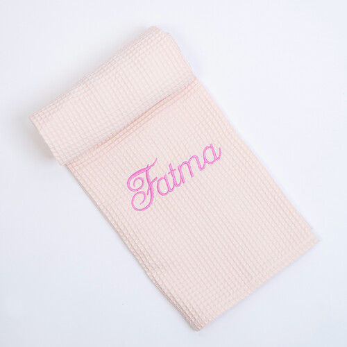 A girl's set consisting of (3box,pacifier hanger ,wooden toy, bunny , overall, blanket and head cup)