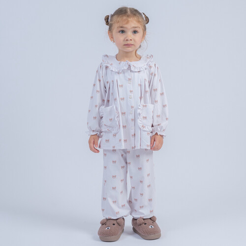 Royal Pcs 74 girl pajama with hair clips Girls Dress with Hair clips