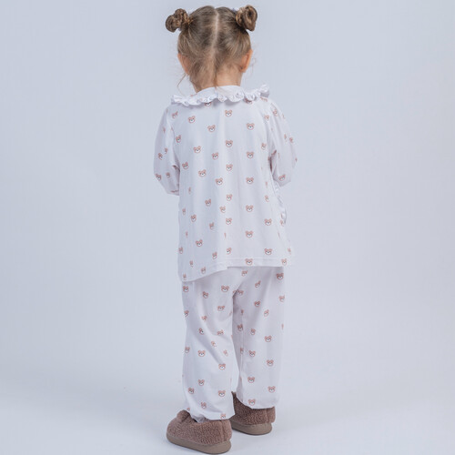 Royal Pcs 74 girl pajama with hair clips Girls Dress with Hair clips