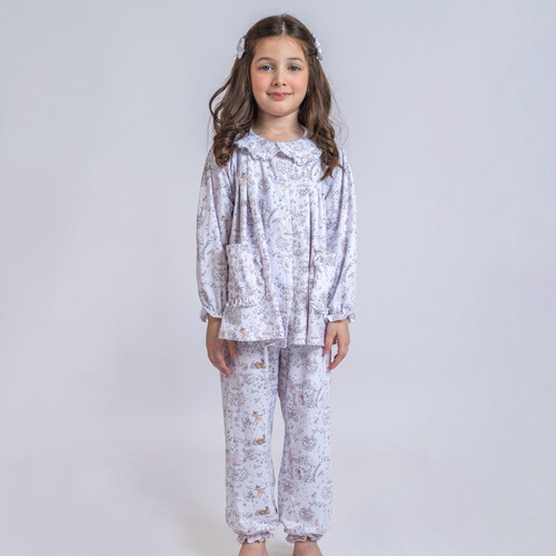 Royal Pcs 75 girl pajama with hair clips Girls Dress with Hair clips