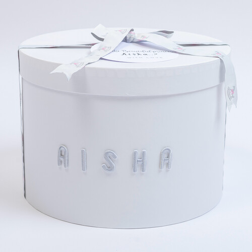 Royal Pcs 75 A girl set consisting of (1box,pacifier hanger ,wooden toy, bunny, pajama, and hair cli