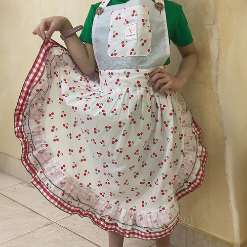 Cherry apron
