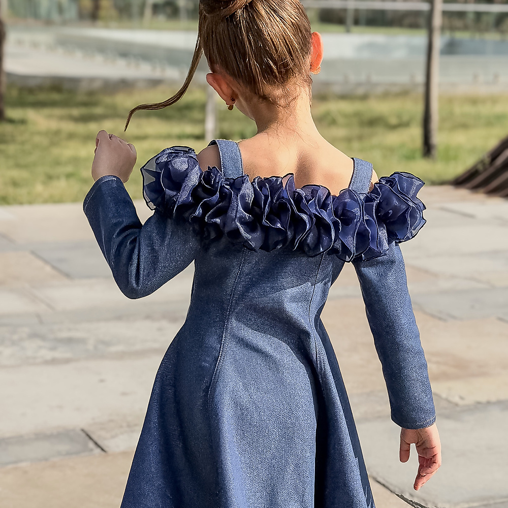 Denim dress
