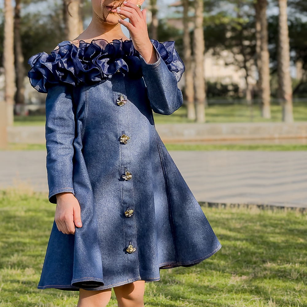 Denim dress