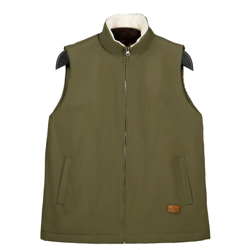 dark green / offwhite