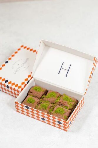 Pistachio dark chocolate small ( 6 Pieces)