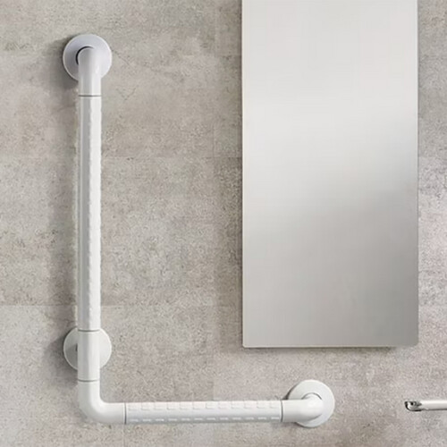 Barrier-free toilet L-shaped handrail Size 500*700mm - TRE3212