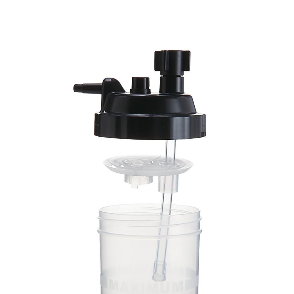 Besmed Disposable HI-FLOW Bubble humidifier 400cc (6 psi) -HB-72650