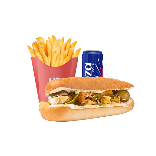 FAHITA MEAL (FROM 3 SANDWICHES)