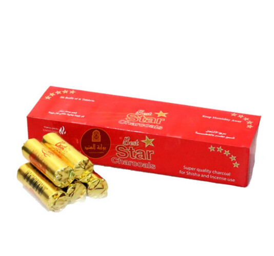 فحم بست ستار يوناني عالي الجوده حجم صغير