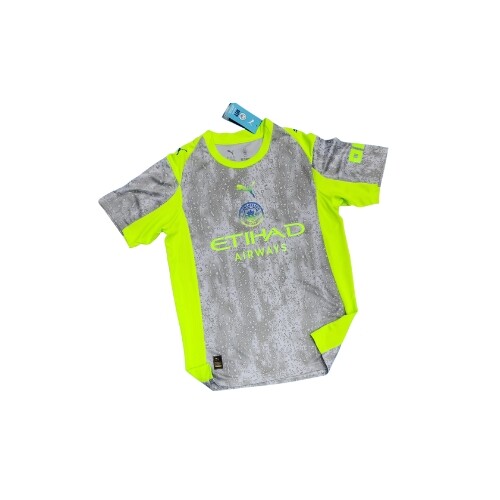 Manchester City - Away Gray & Neon