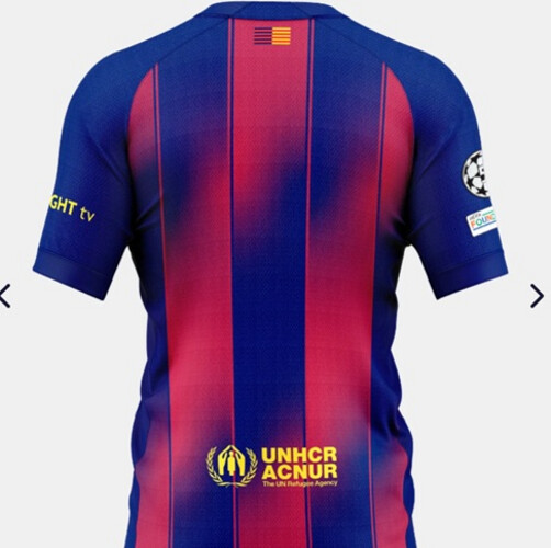 Barcelona - Home Red & Blue