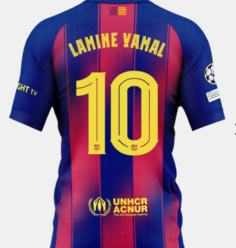 Barcelona - Home Red & Blue