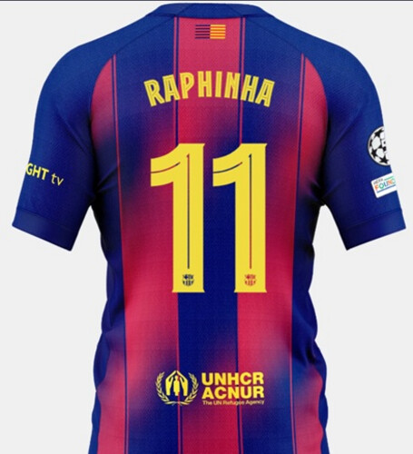 Barcelona - Home Red & Blue