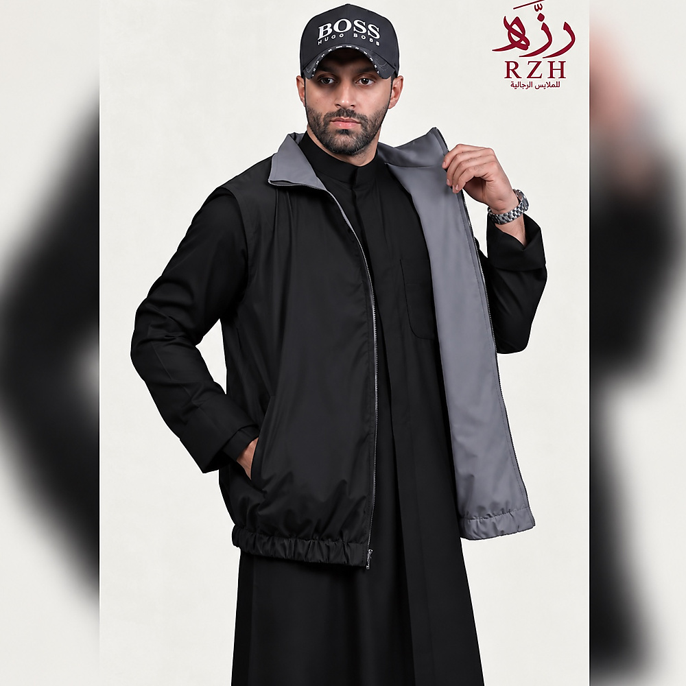 فست دبل فيس اسود / رمادي