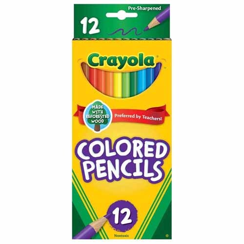 Crayola Colored Pencils Set 12