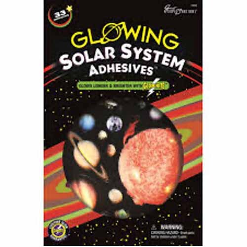 Glowing Solar System Adhesives