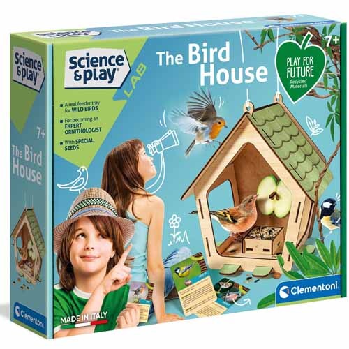 Science & Play The Bird House Kit for Children, Ages 7 Years Plus