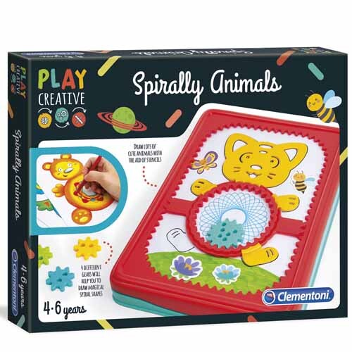 Clementoni Spiral Drawing - Animals