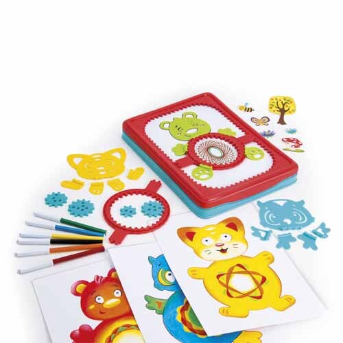 Clementoni Spiral Drawing - Animals